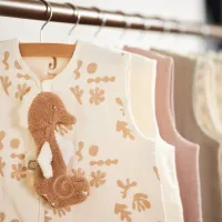 Спальный мешок Jollein Muslin Funky Biscuit, 70 см foto