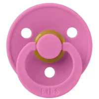 Suzeta rotunda din latex BIBS Bubblegum (6-18 luni) foto