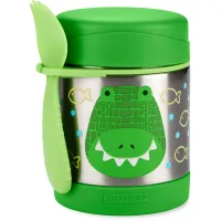 Термос со столовым прибором Skip Hop Zoo Крокодил foto