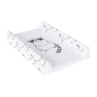 Твердый пеленальный коврик с 2 сторонами Ceba Baby Comfort Raccoon, 70x50 см foto