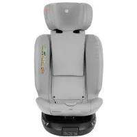 Вращающееся автокресло с изофиксом KikkaBoo i-Rove Light Grey, 40-150 см foto