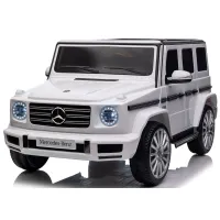 Masina electrica pentru copii KikkaBoo Mercedes Benz G500 White foto