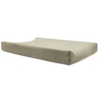 Husa pentru saltea de infasat Jollein Terry Olive Green, 50x70 cm foto