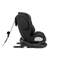 Scaun auto rotativ cu isofix KikkaBoo i-Felix Black, 40-150 cm foto