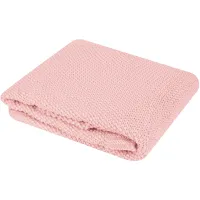 Хлопковое вязаное одеяло KikkaBoo Dream Big Pink foto