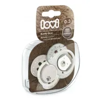 lovi 22/863 suzeta dinamica din silicon buddy bear (0-3 m.)
