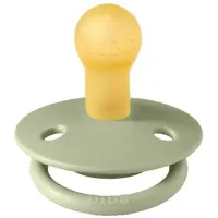 Suzeta rotunda din latex BIBS De Lux Sage (6-18 luni) foto