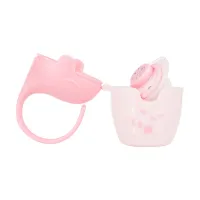 Cutie pentru suzeta KikkaBoo Elephant Pink foto