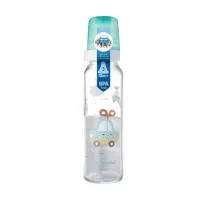 canpol 42/201 biberon din sticla cu desen 240ml. (12m+)