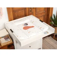 Saltea de infasat moale Ceba Baby Basic Spots, 75x72 cm foto
