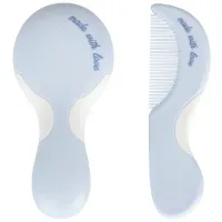 Set perie si pieptene Premaman Aloha Albastru foto