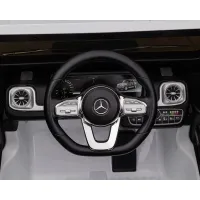 Masina electrica pentru copii KikkaBoo Mercedes Benz G500 White foto