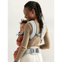 Marsupiu anatomic BabyBjorn Harmony Silver, 3D Mesh foto