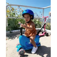 Trotineta Micro Mini2go Deluxe Plus Blue foto