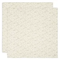 Муслиновые пеленки Jollein Animals Nougat, 115x115 см, 2 шт. foto