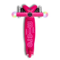 Trotineta Micro Mini2Grow Deluxe Magic LED Pink foto