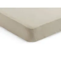 Cearsaf cu elastic Jollein Jersey Nougat, 120x60 cm, 2 buc. foto