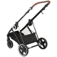 Коляска 3 в 1 BabyGo Halime Gray, рама Black foto