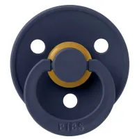 Suzeta rotunda din latex BIBS Deep Space (6-18 luni) foto