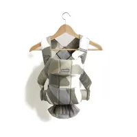 Анатомический мультифункциональный рюкзак-кенгуру BabyBjorn Mini Khaki/Green, хлопок foto