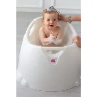 Scaunel pentru baie OK Baby Opla Alb foto