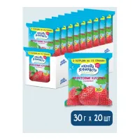 "Когда я вырасту" Фруктовые кусочки "Клубника" (12 м+) 30 гр.