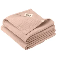 Набор из 2-х муслиновых салфеток BIBS Blush, 70x70 см foto