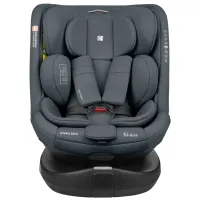 Автокресло с системой Isofix i-Size KikkaBoo i-Round Dark Grey, 40-150 см foto