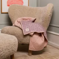 Одеяло стеганое BIBS Liberty Chamomile Lawn Violet Sky (85х110 см) foto