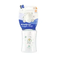 Biberon KikkaBoo Jungle King Mint, 240 ml foto