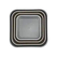 Cutii pentru pranz KikkaBoo Kitty Cat Grey, 4 buc. foto