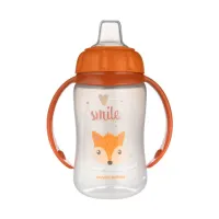 canpol 56/512 cana de învățare cu nasuc din silicon (6m+) 320 ml.