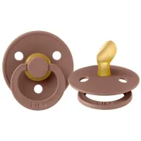 Suzeta anatomica din latex BIBS Woodchuck (0-6 luni) foto
