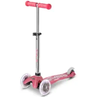 Самокат Micro Mini Deluxe Fairy Glitter LED Pink foto