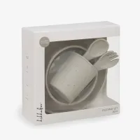 Набор для кормления из силикона KikkaBoo Platinum Sand, 5 шт. foto