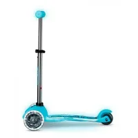 Trotineta Micro Mini Deluxe Glow LED Plus Artic Blue foto
