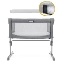 Кроватка Cosleeper 2 в 1 Joie Roomie Gray Flannel foto
