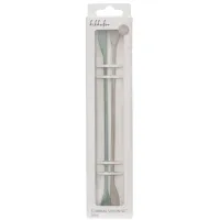 Set lingurite pentru amestecat KikkaBoo Platinum Silicone, 2 buc. foto