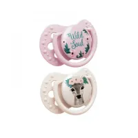 lovi 22/884girl suzeta dinamica din silicon "wild soul" (6-18 m.) 2 buc.
