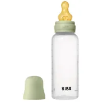 Biberon din plastic anticolici BIBS Sage cu tetina din latex 3+ luni, 270 ml foto