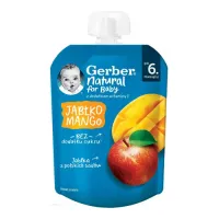 gerber piure "mere-mango" (6 m+) 80 gr.