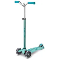 Trotineta Micro Maxi Deluxe Pro LED Vibrant Blue foto