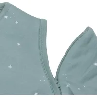 Sac de dormit cu maneci detasabile Jollein Twinkling Sea Green, 90 cm foto