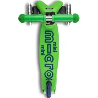 Trotineta Micro Mini Deluxe LED Green Blue foto