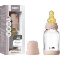 Biberon din sticla anticolici BIBS Boheme Blush cu tetina din latex 0+ luni, 120 ml foto