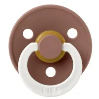 Suzeta rotunda din latex BIBS Glow Woodchuck (6-18 luni) foto