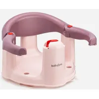 Детский стульчик для купания BabyJem Bath and Feeding Plum foto
