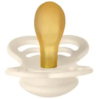 Set 2 suzete simetrice din latex BIBS Supreme Ivory/Sage (0-6 luni) foto