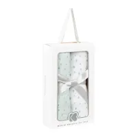 Муслиновые пеленки KikkaBoo Dots Blue, 80x80 см, 2 шт. foto