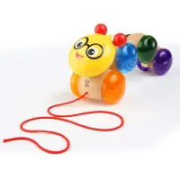 Игрушка деревянная Hape & Baby Einstein Inch Along Cal™ foto